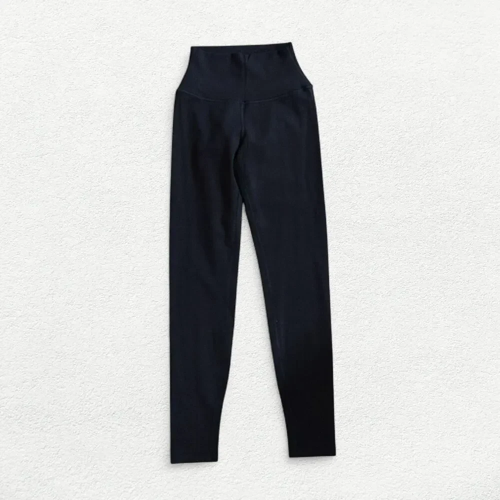 Alo Yoga Softsculpt High-Waist 7/8 Legging in Black